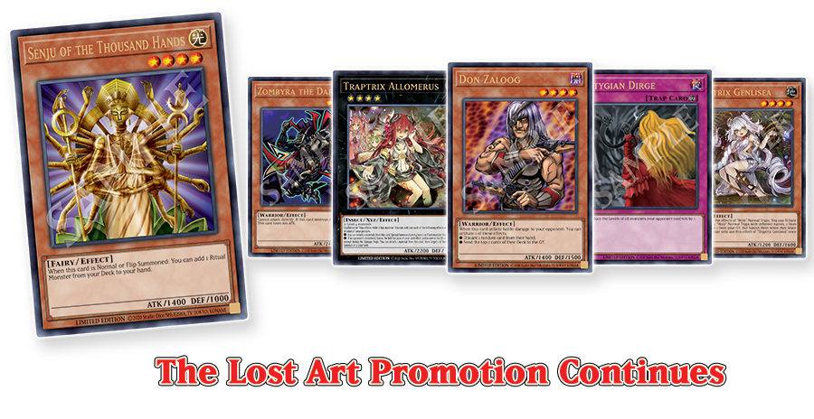 The Lost Art Promotion – Yu-Gi-Oh! TRADING CARD GAME