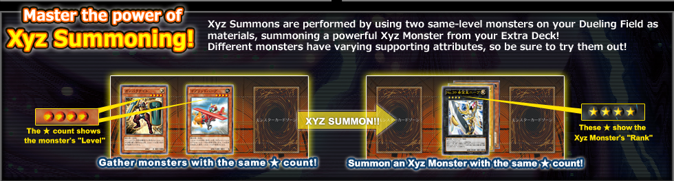Master the power of Xyz Sumoning!